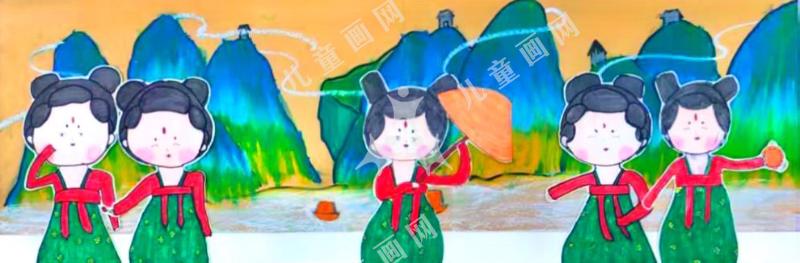 忆往昔 青绿山水